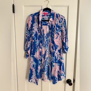 Lily Pulitzer pool coverup size Medium